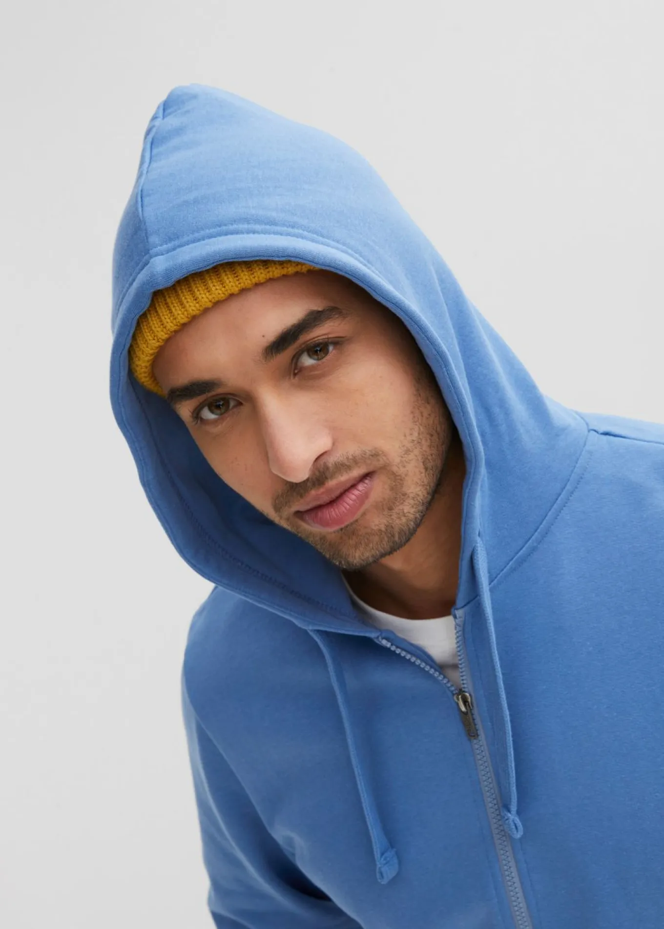 Chaqueta de chándal con capucha, regular fit