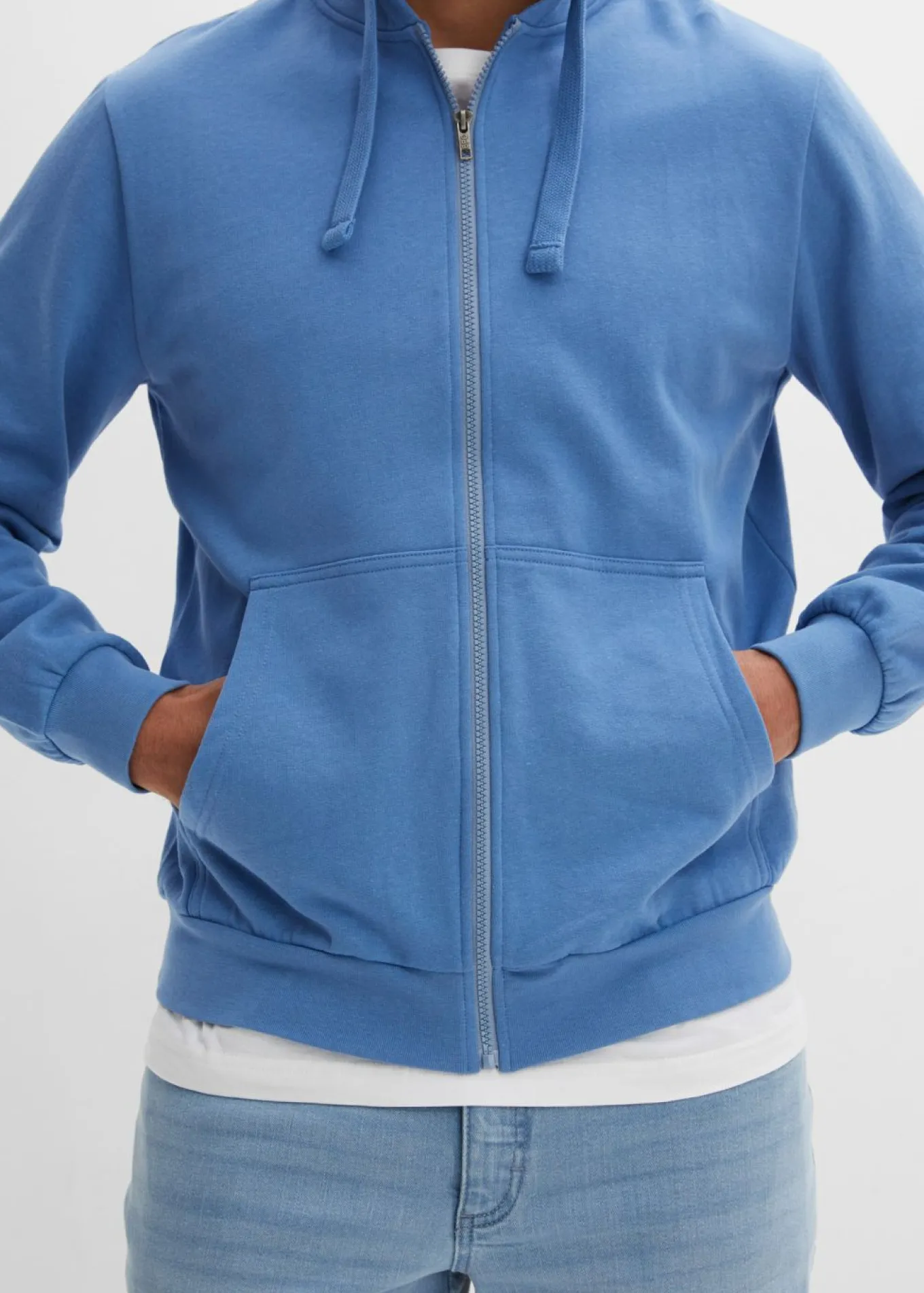 Chaqueta de chándal con capucha, regular fit