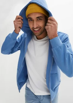 Chaqueta de chándal con capucha, regular fit
