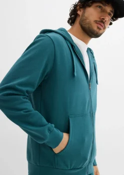 Chaqueta de chándal con capucha, regular fit