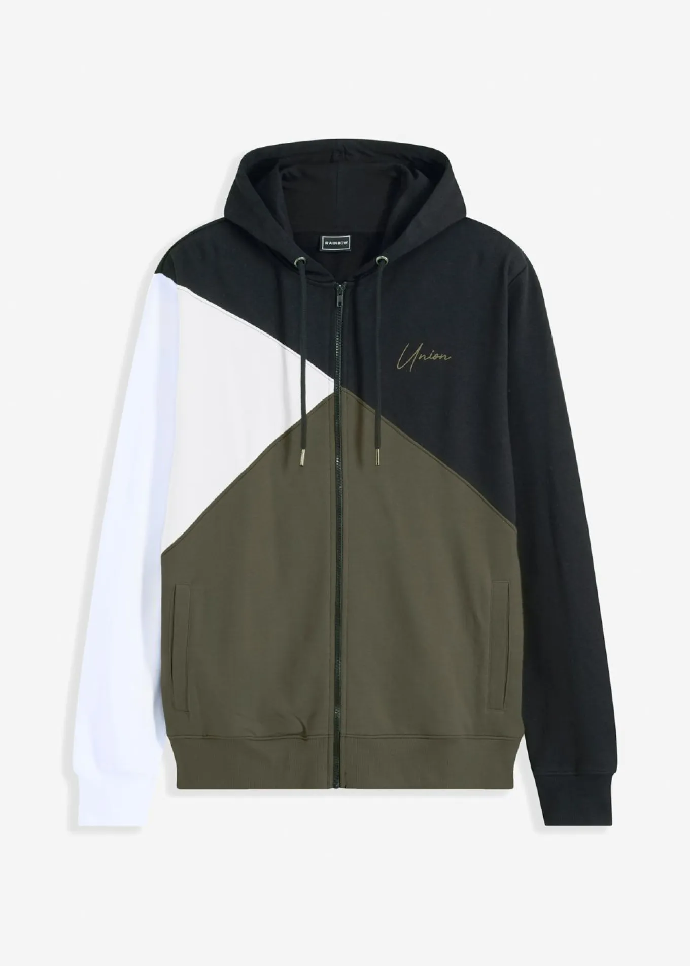 Chaqueta de chándal con capucha de algodón orgánico