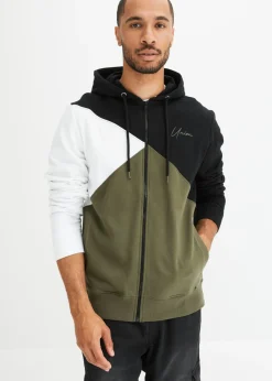 Chaqueta de chándal con capucha de algodón orgánico