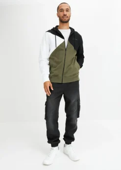 Chaqueta de chándal con capucha de algodón orgánico