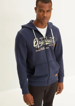 Chaqueta de chándal con capucha y cepillado interior