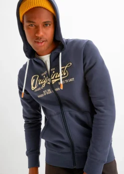 Chaqueta de chándal con capucha y cepillado interior