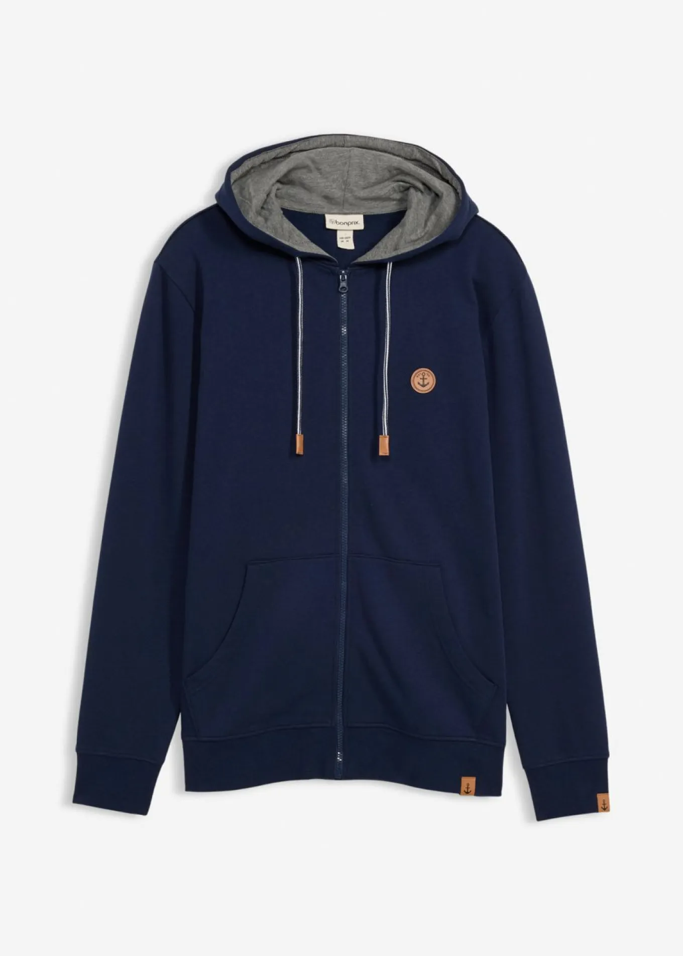 Chaqueta de chándal con capucha de algodón orgánico