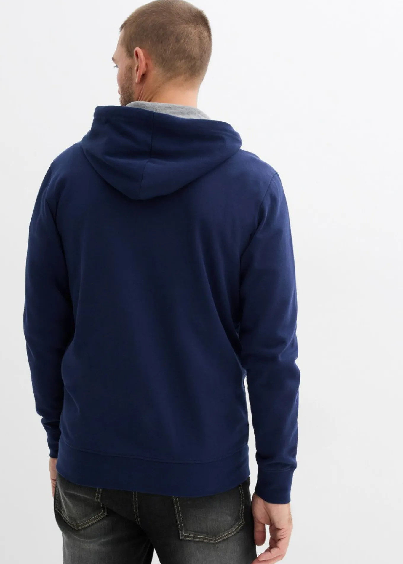 Chaqueta de chándal con capucha de algodón orgánico