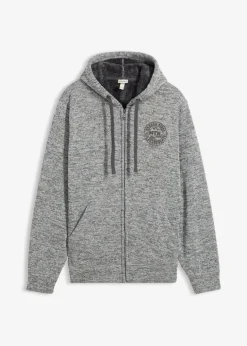 Chaqueta de chándal con capucha y forro polar