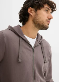Chaqueta de chándal con capucha, regular fit