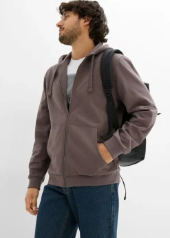 Chaqueta de chándal con capucha, regular fit