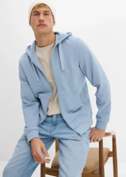Chaqueta de chándal con capucha, regular fit