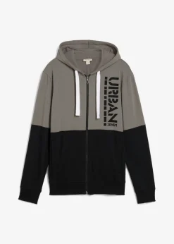 Chaqueta de chándal con capucha de algodón orgánico
