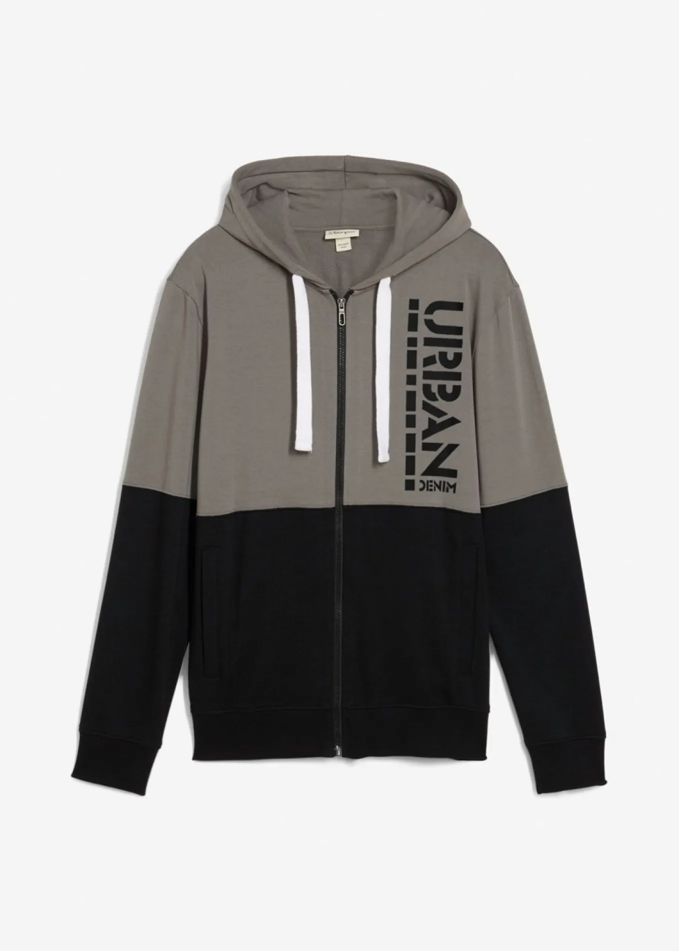 Chaqueta de chándal con capucha de algodón orgánico