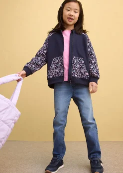Chaqueta de chándal con capucha de algodón orgánico