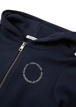 Chaqueta de chándal con capucha de Tom Tailor