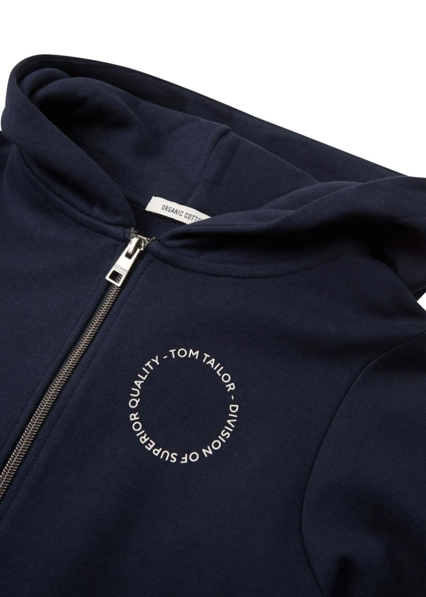 Chaqueta de chándal con capucha de Tom Tailor