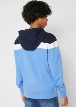 Chaqueta de chándal con capucha en suave mezcla de algodón