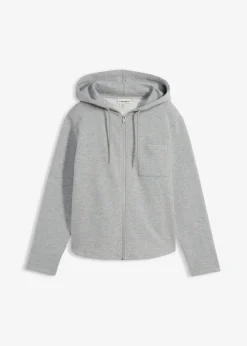 Chaqueta de chándal con capucha y poliéster reciclado