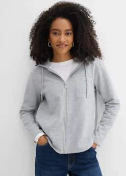 Chaqueta de chándal con capucha y poliéster reciclado
