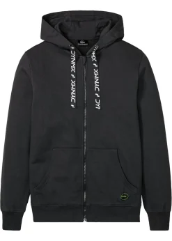Chaqueta de chándal con capucha de algodón orgánico