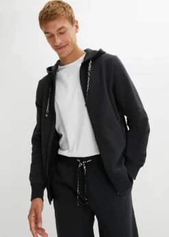 Chaqueta de chándal con capucha de algodón orgánico