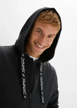 Chaqueta de chándal con capucha de algodón orgánico