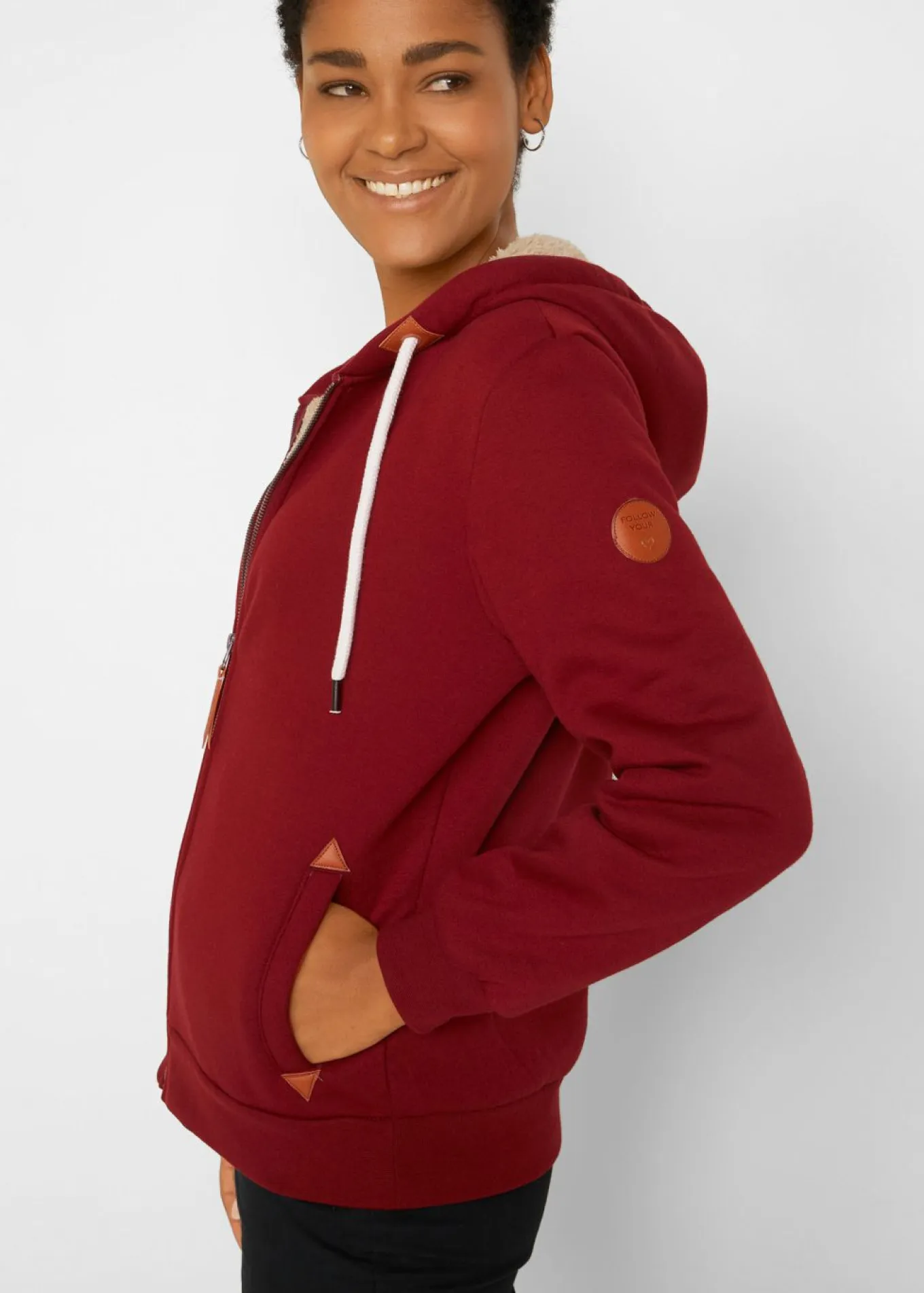 Chaqueta de chándal con forro polar
