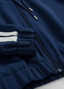 Chaqueta de chándal con raya deportiva