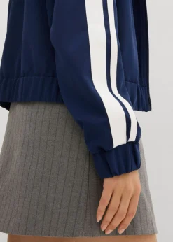 Chaqueta de chándal con raya deportiva