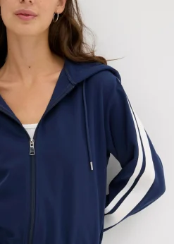 Chaqueta de chándal con raya deportiva