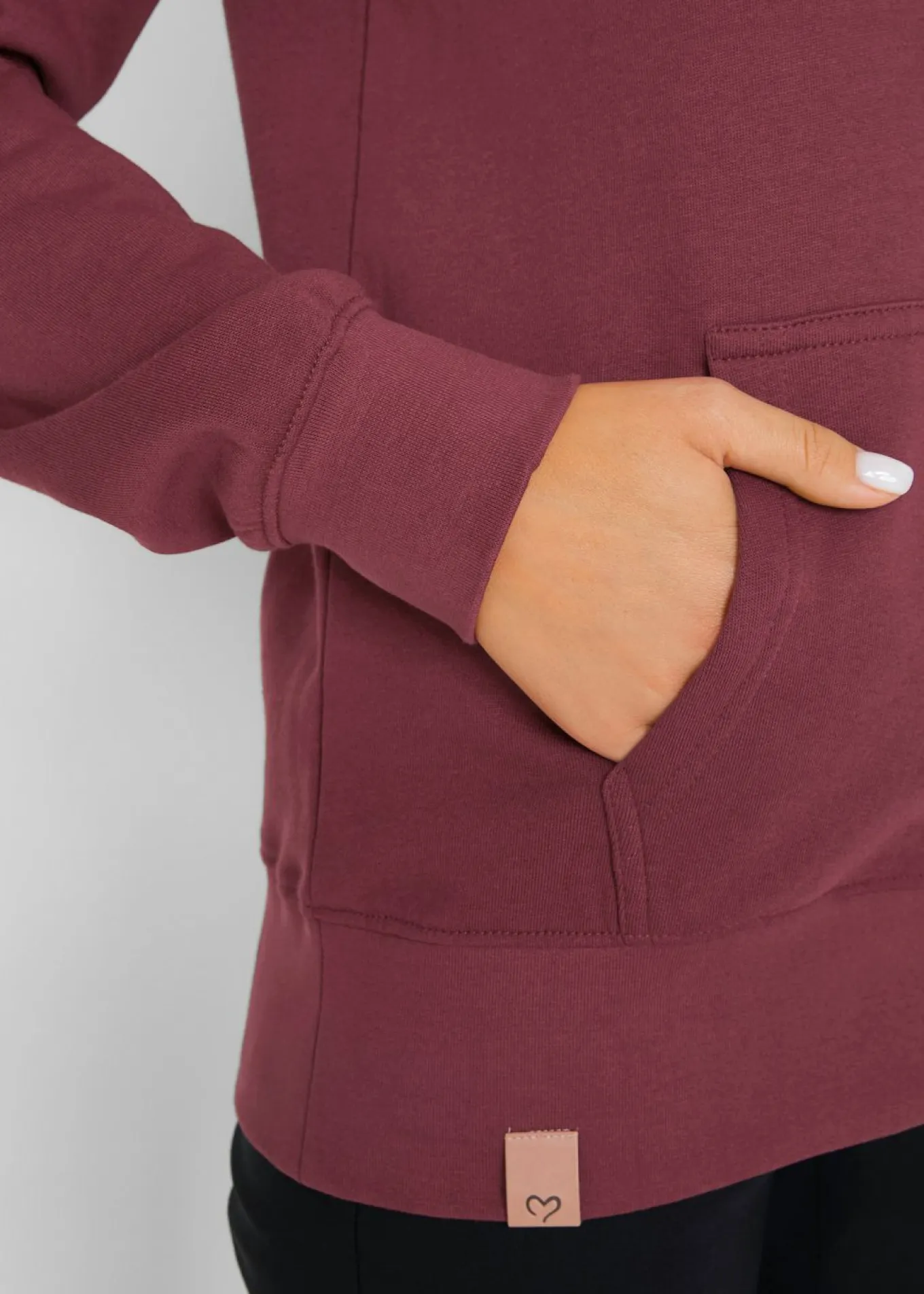 Chaqueta de chándal de algodón puro con capucha