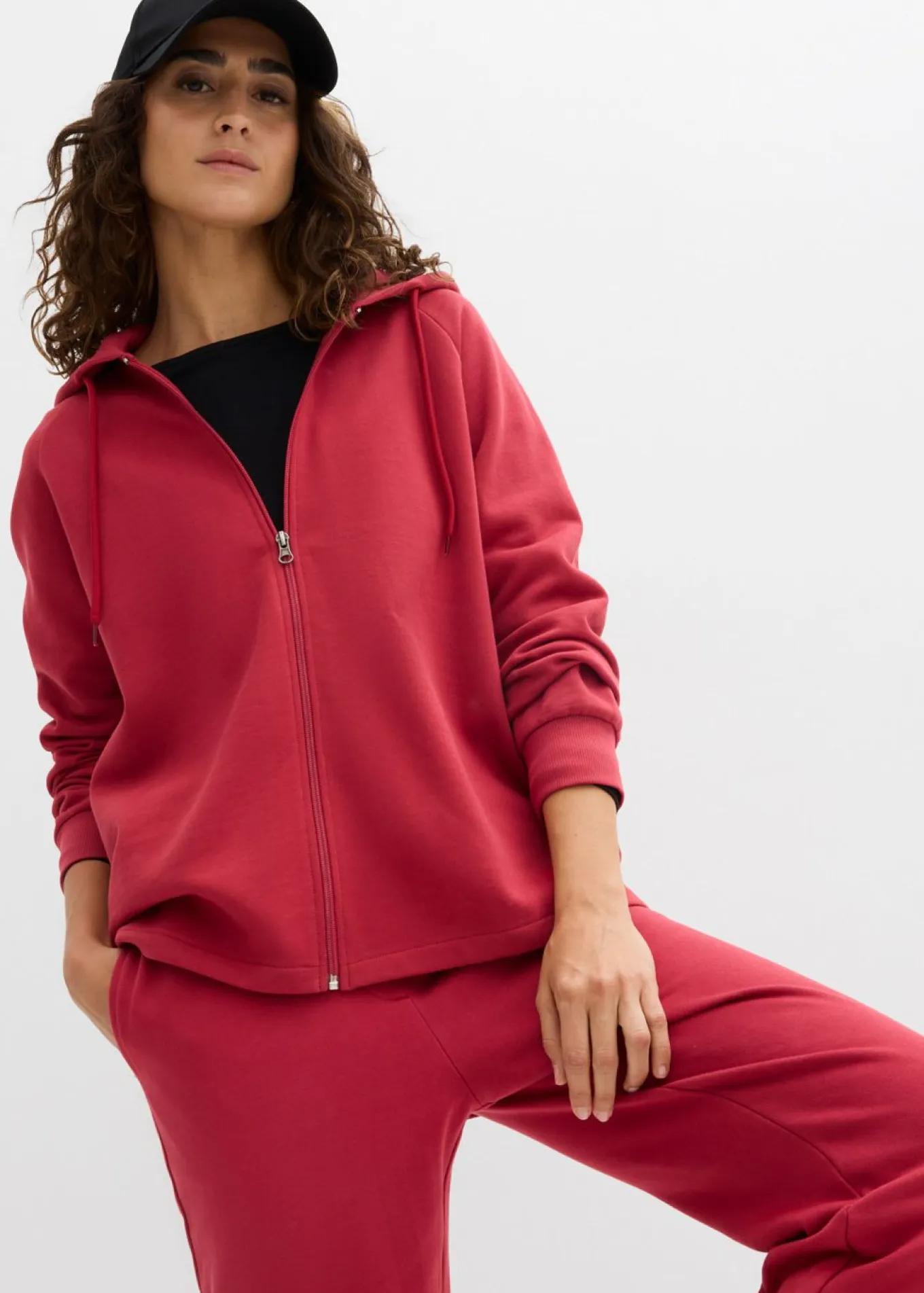 Chaqueta de chándal de algodón orgánico puro