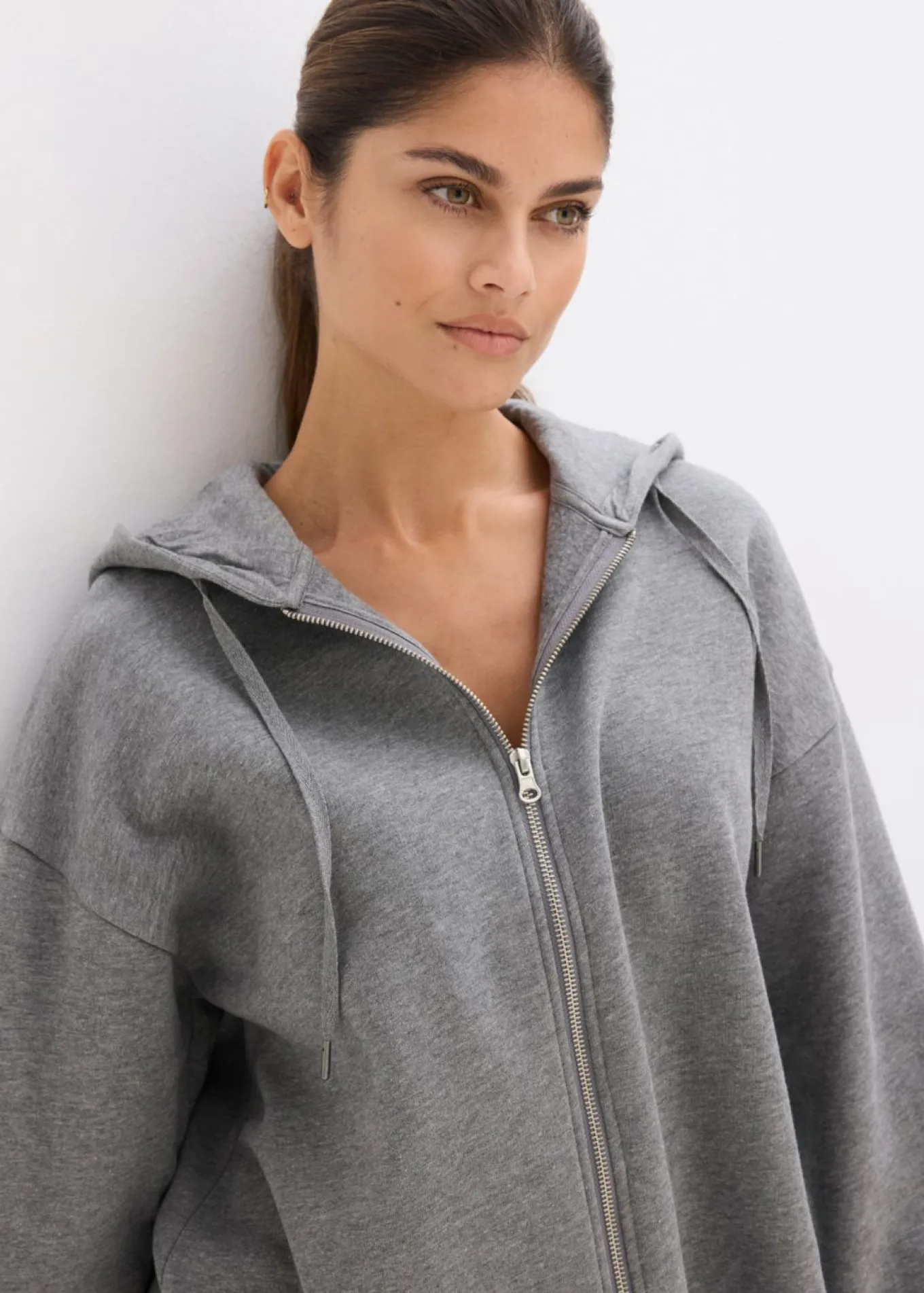 Chaqueta de chándal de algodón orgánico puro