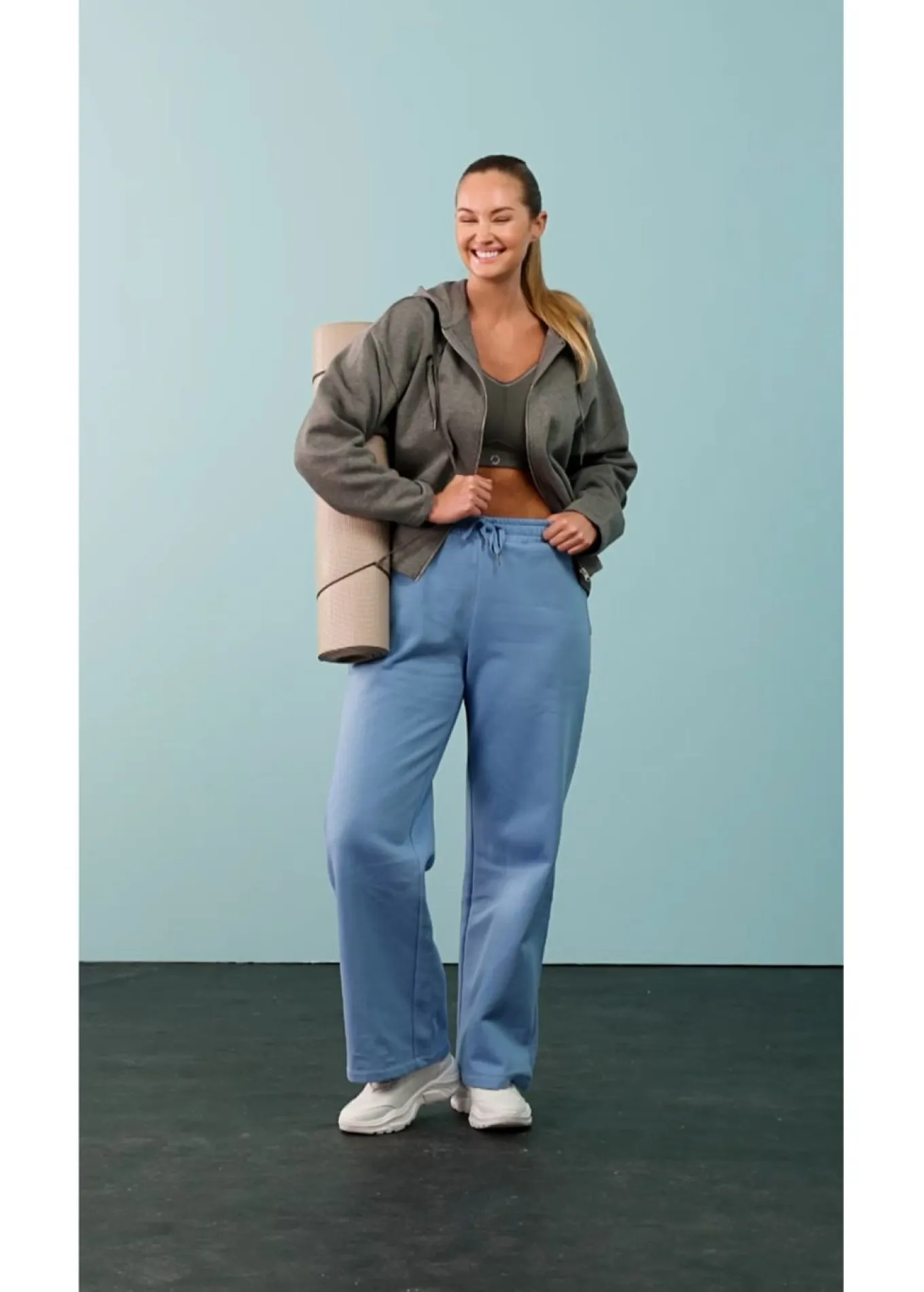 Chaqueta de chándal de algodón orgánico puro