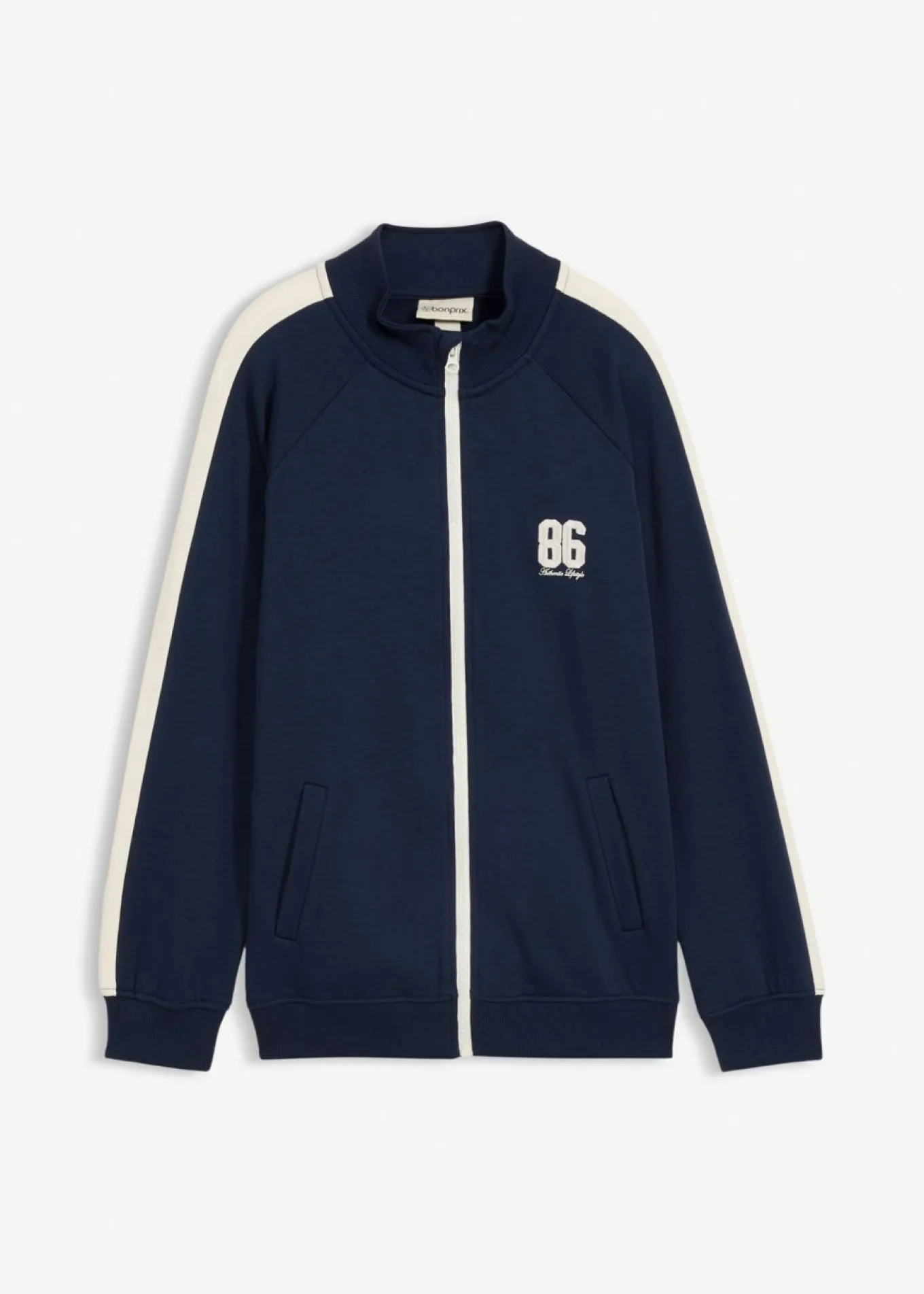 Chaqueta de chándal de algodón orgánico puro