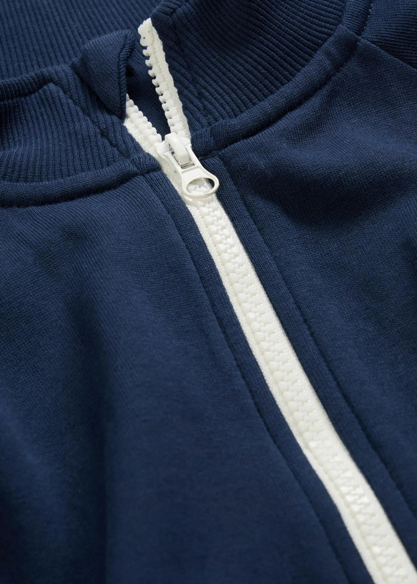 Chaqueta de chándal de algodón orgánico puro