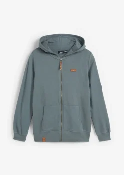 Chaqueta de chándal de algodón puro con capucha