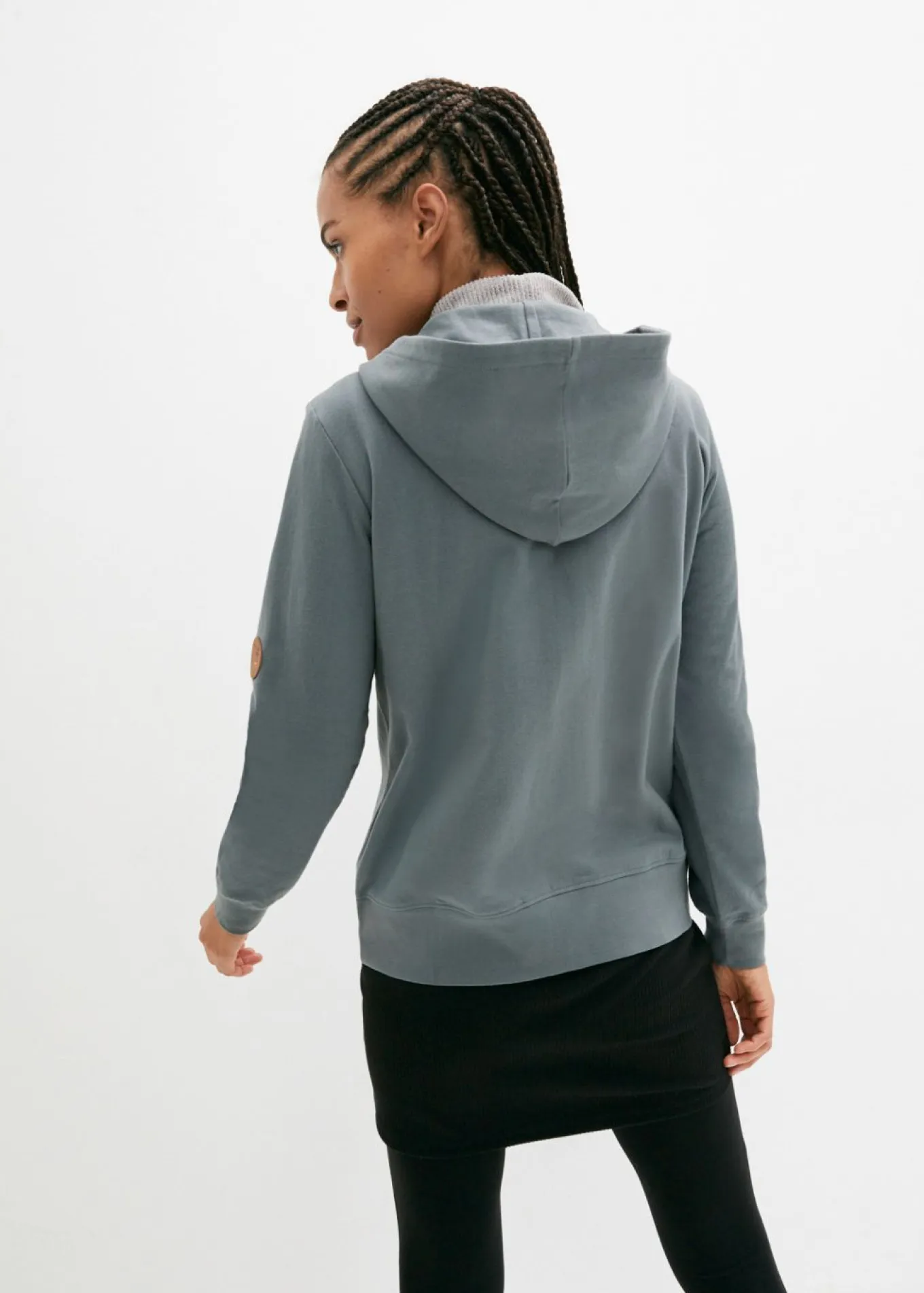Chaqueta de chándal de algodón puro con capucha