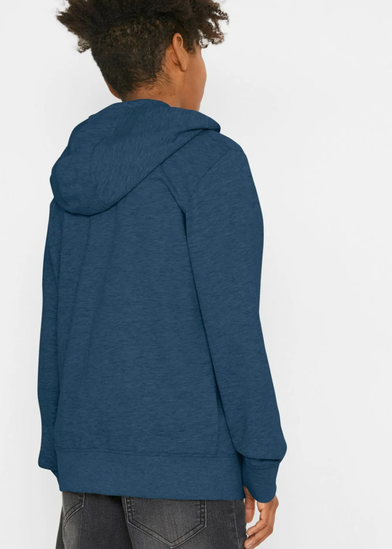 Chaqueta de chándal de algodón puro con capucha