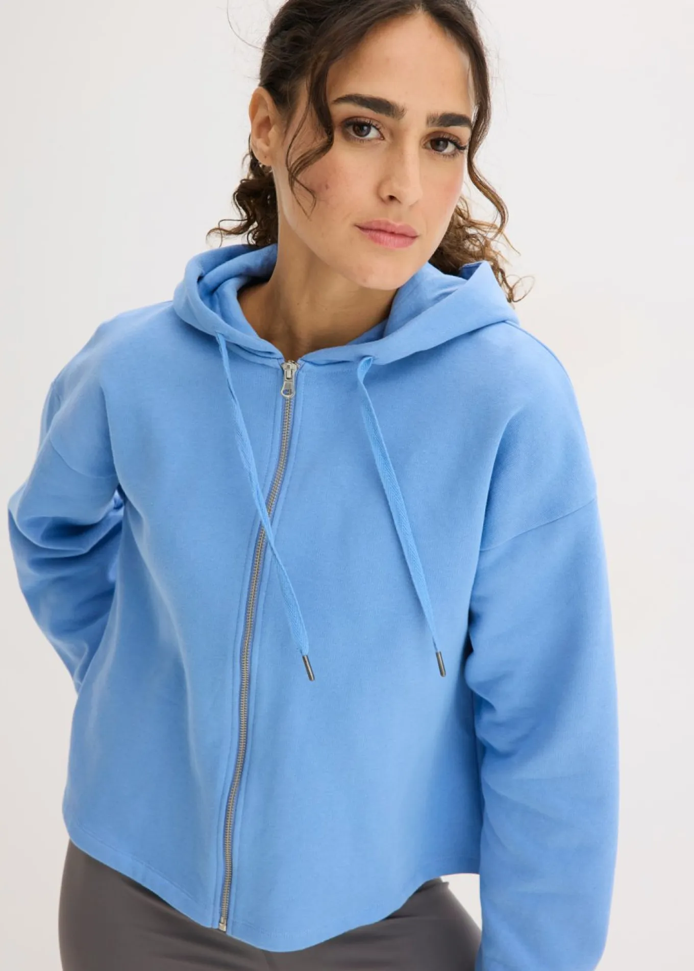 Chaqueta de chándal de algodón orgánico puro