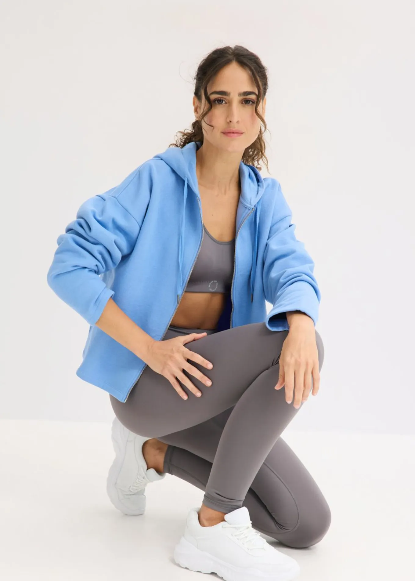 Chaqueta de chándal de algodón orgánico puro