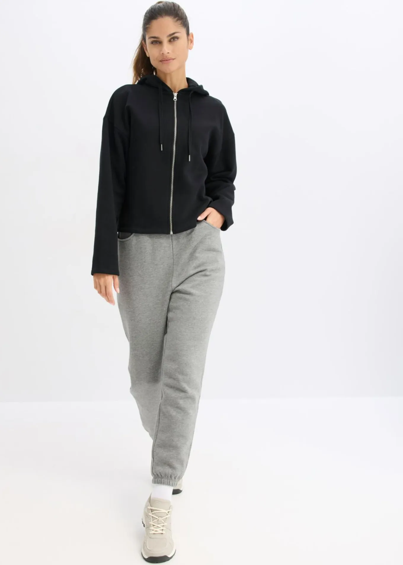 Chaqueta de chándal de algodón orgánico puro