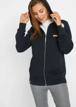 Chaqueta de chándal de algodón puro con capucha