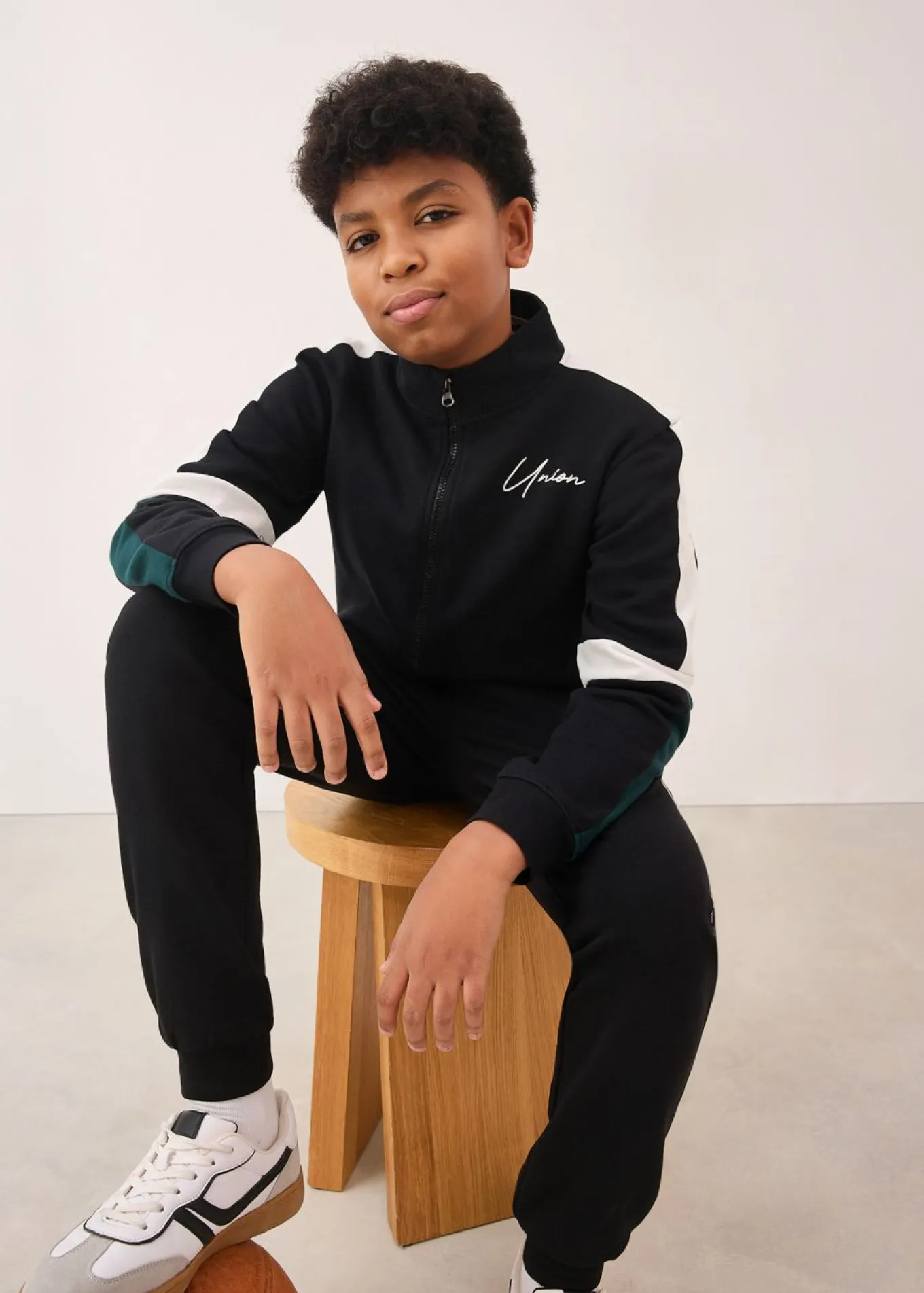 Chaqueta de chándal de algodón orgánico puro