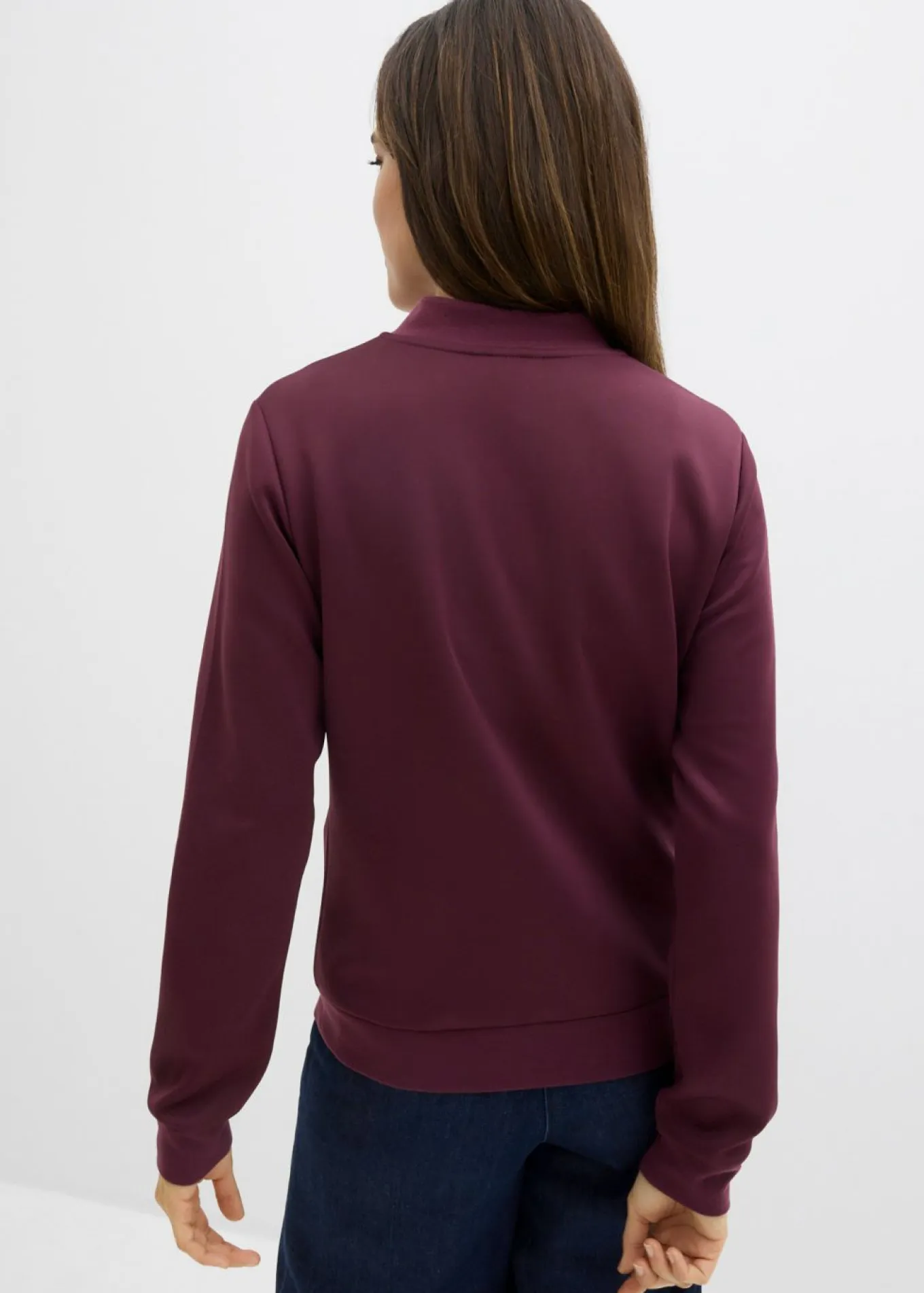 Chaqueta de chándal de neopreno con cremallera