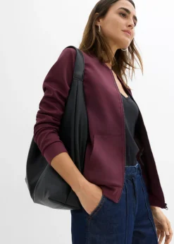 Chaqueta de chándal de neopreno con cremallera