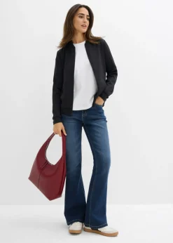 Chaqueta de chándal de neopreno con cremallera