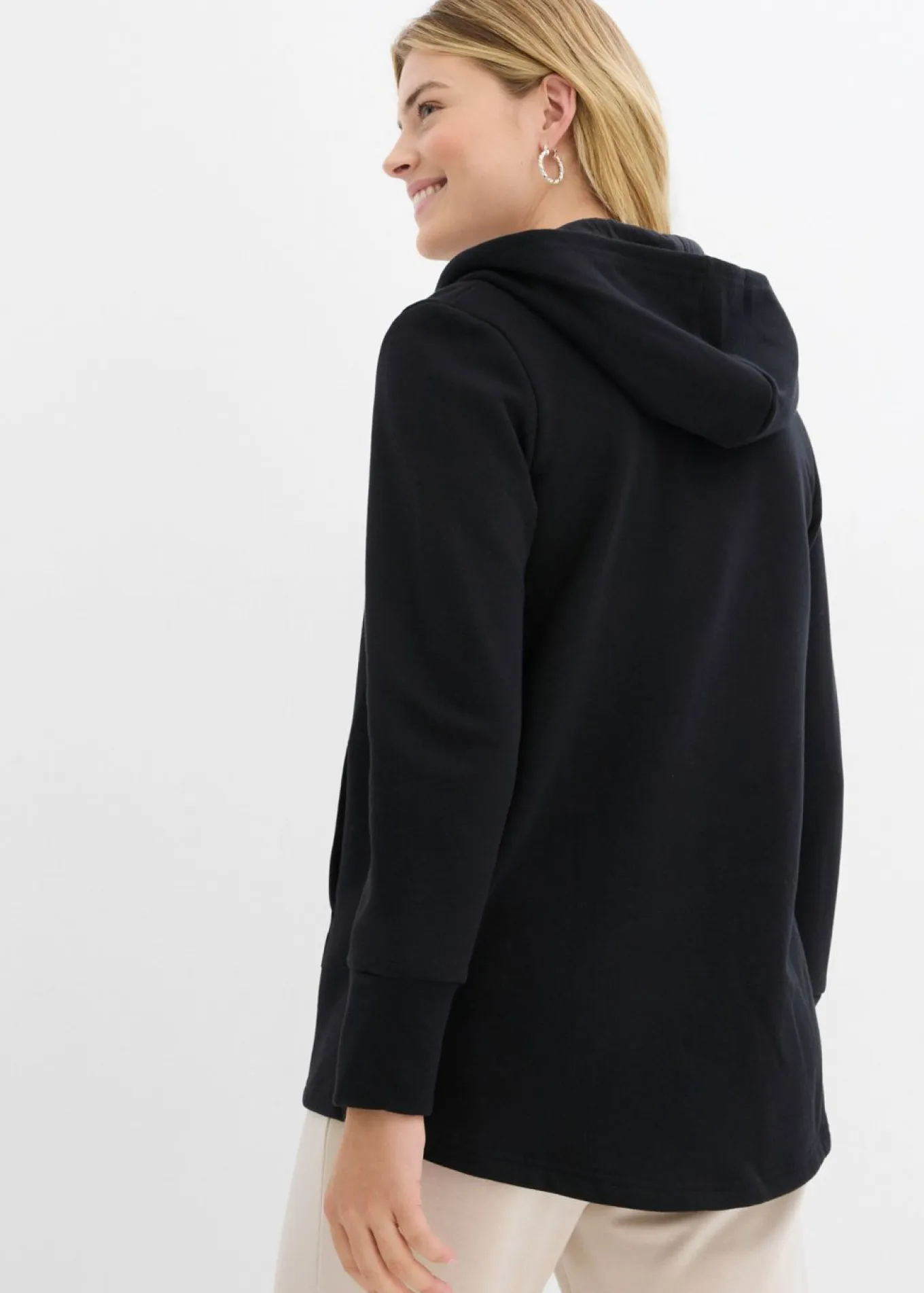 Chaqueta de chándal de suave mezcla de algodón
