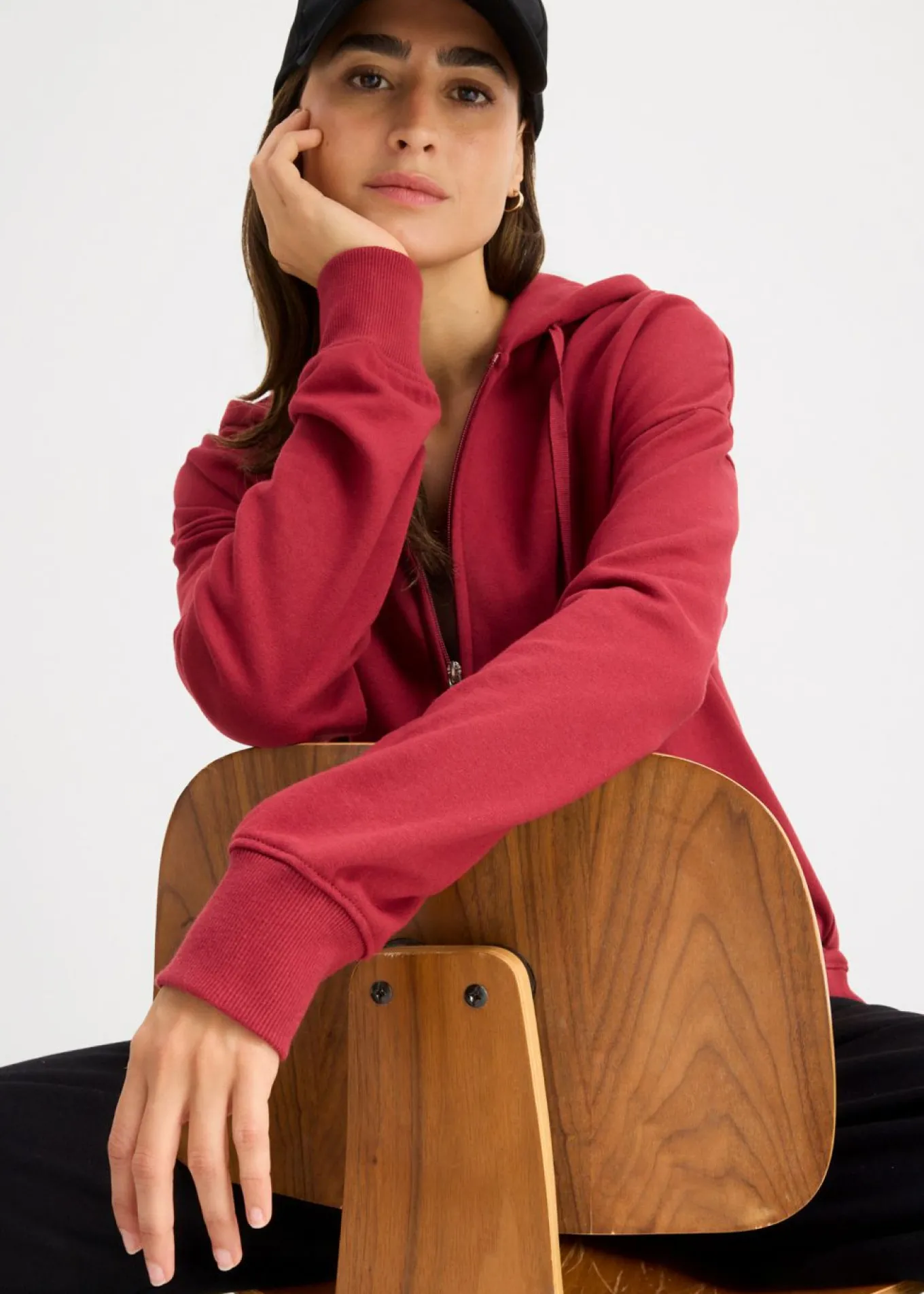 Chaqueta de chándal larga