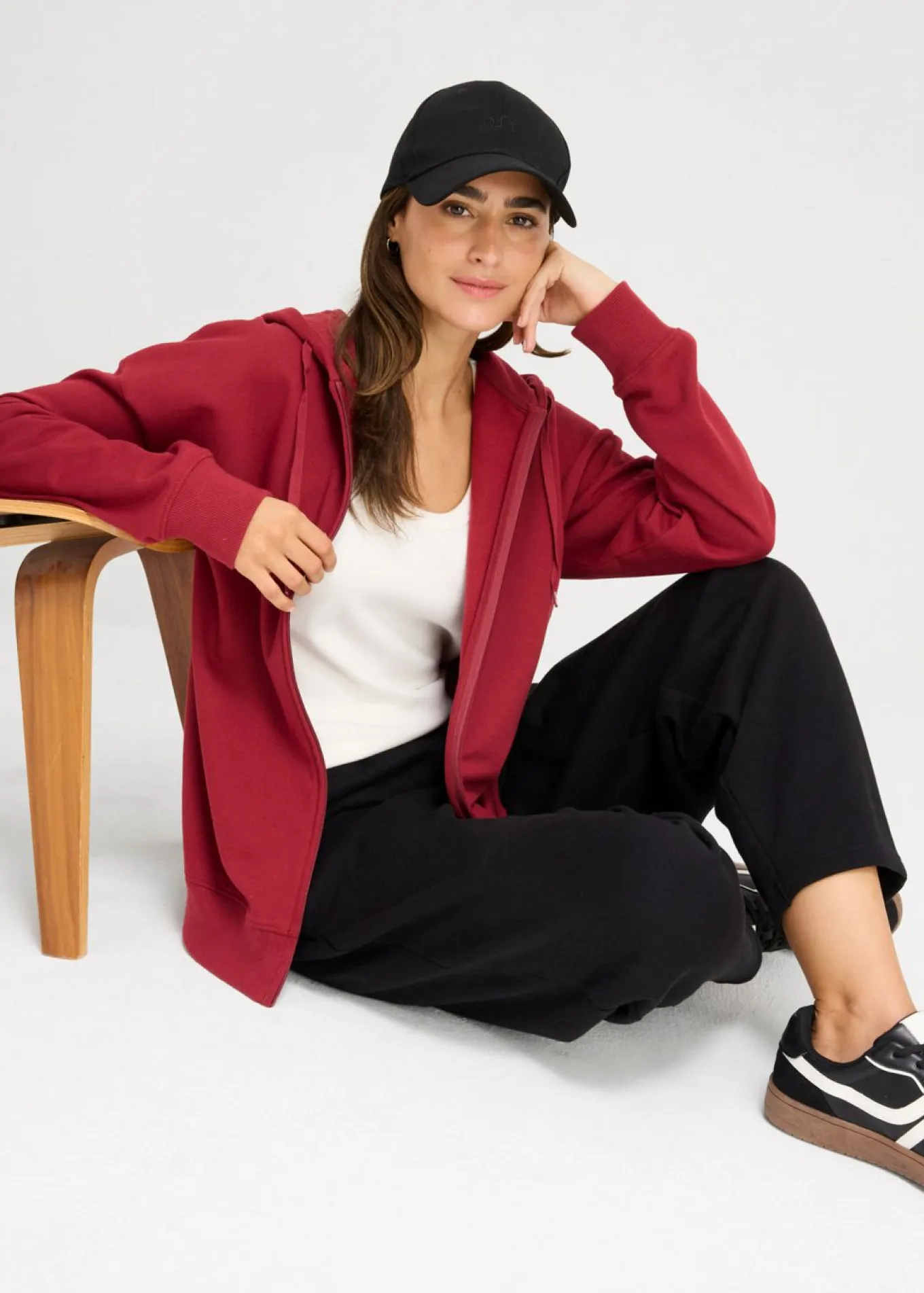 Chaqueta de chándal larga